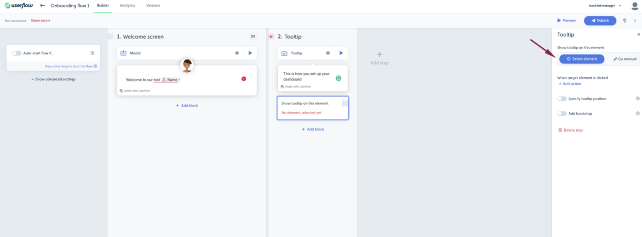 Creating Interactive Product Tours for BI Tools